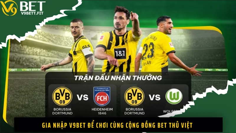 Gia nhập V9Bet để chơi cùng cộng đồng bet thủ Việt