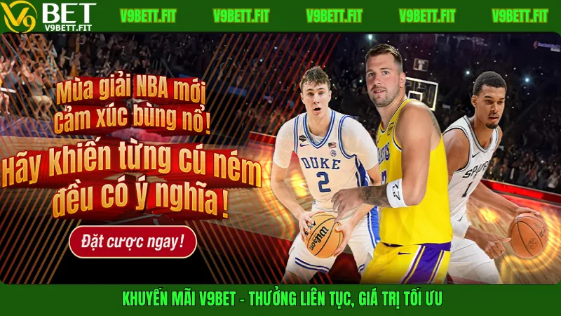 Khuyến mãi V9bet – Thưởng liên tục, giá trị tối ưu