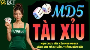 Mẹo Chơi Tài Xỉu MD5 V9bet – Cách Soi Mã Chuẩn, Thắng Đậm Đà!