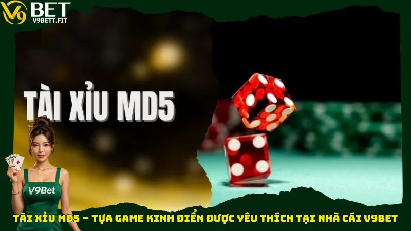 Tài xỉu MD5 – Tựa game kinh điển được yêu thích tại nhà cái V9Bet