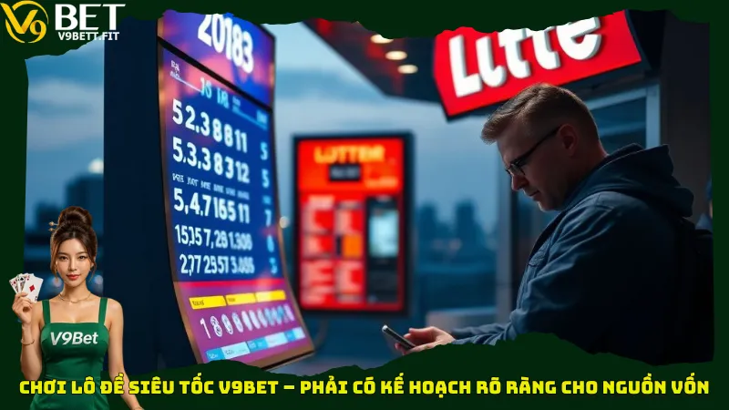 Chơi lô đề siêu tốc V9bet – Phải có kế hoạch rõ ràng cho nguồn vốn