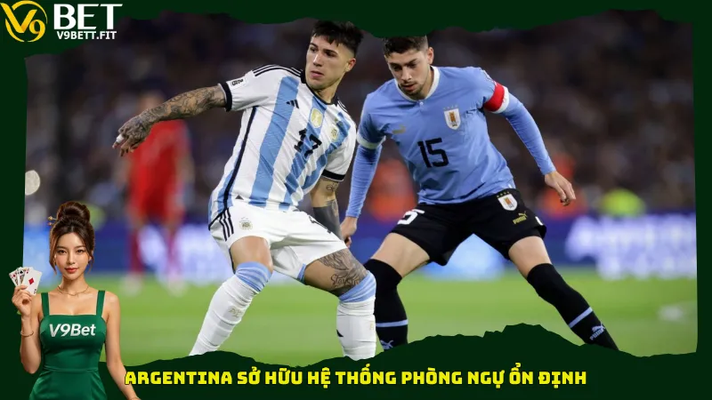 Argentina sở hữu hệ thống phòng ngự ổn định