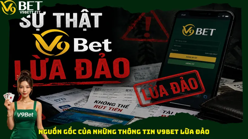 Nguồn gốc của những thông tin V9bet lừa đảo