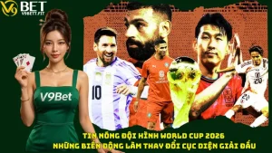 Tin Nóng Đội Hình World Cup 2026 - Những Biến Động Làm Thay Đổi Cục Diện Giải Đấu